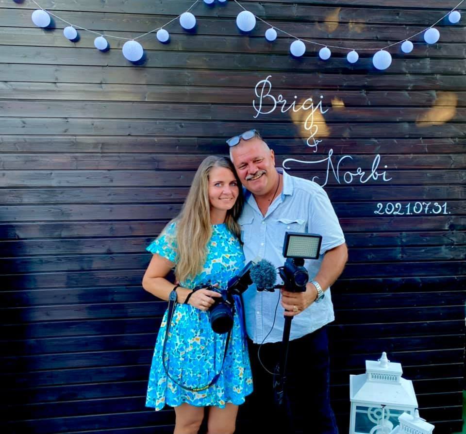 Zsolt videó-Magdi fotó